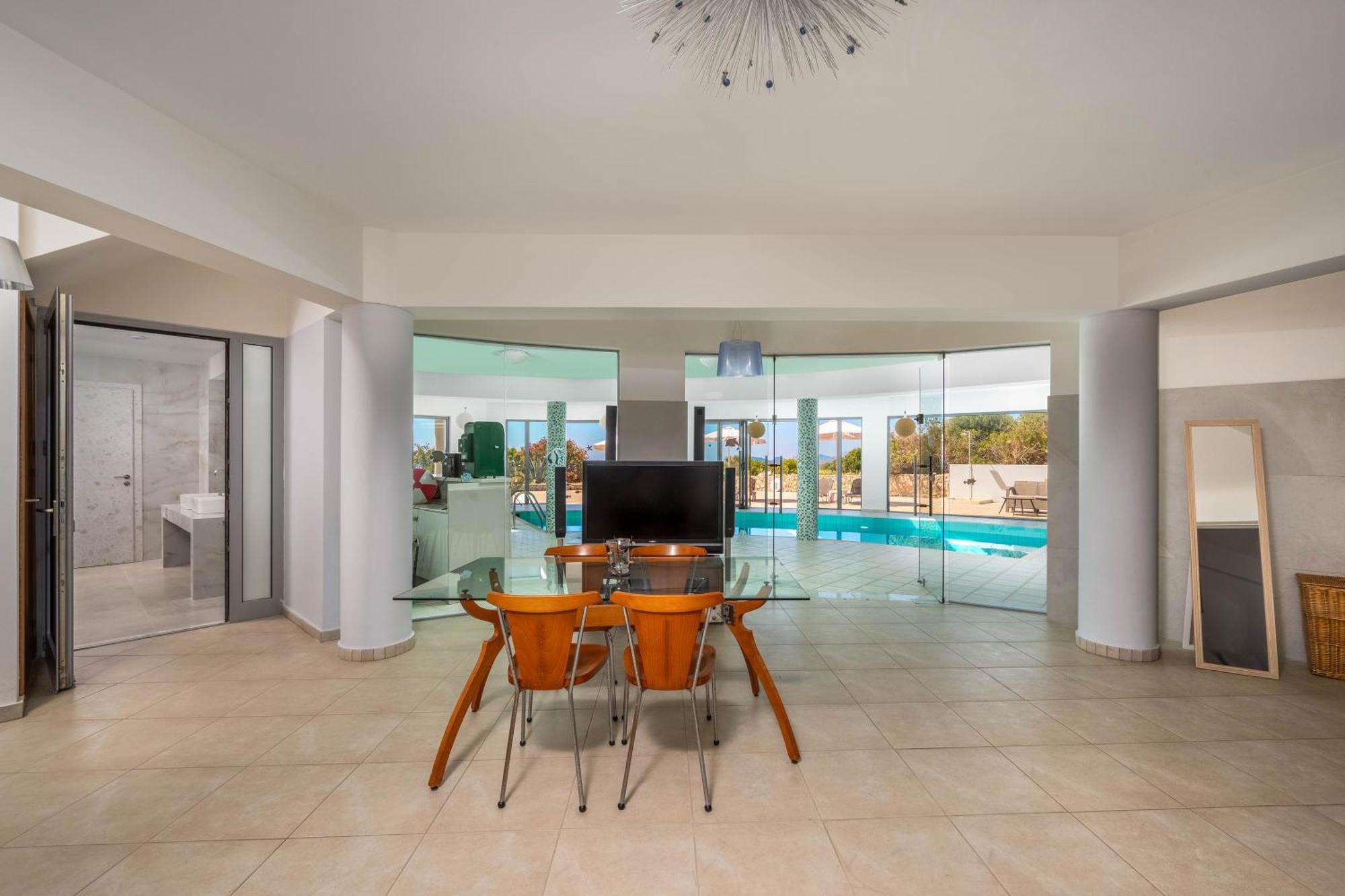 Villa Zafira - Seaview Manor With Heated Pool Kallithéa Exterior foto